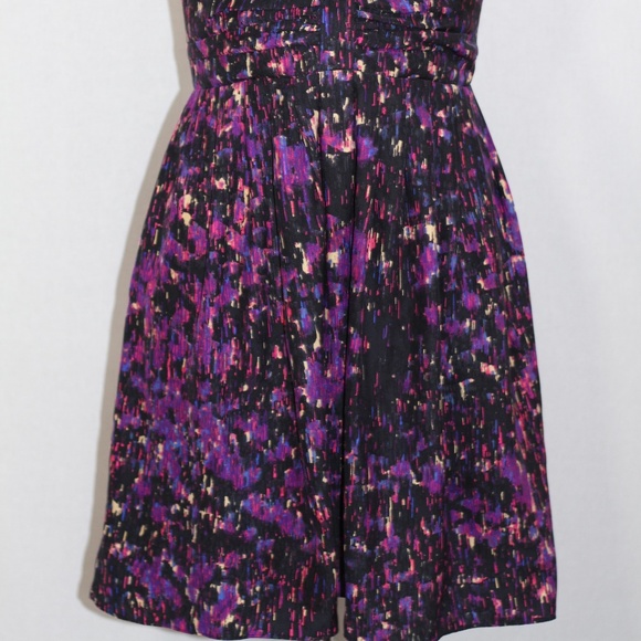 Purple Silk Halter Dress - Picture 11 of 14